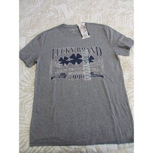 LUCKY BRAND GREY TSHIRT SMALL